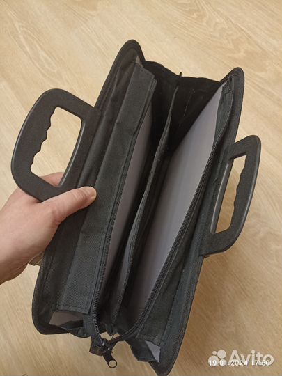 Портфель - папка формат А4 с ручками на молнии