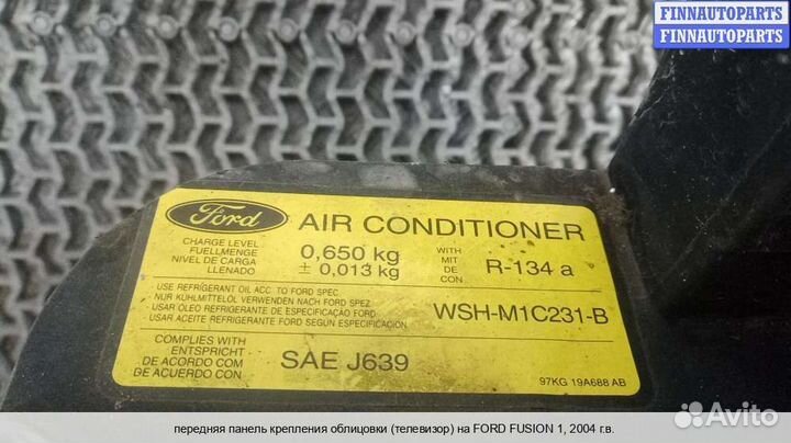 Панель передняя перед Ford Fusion (JU), 2004 1.4 Бензин