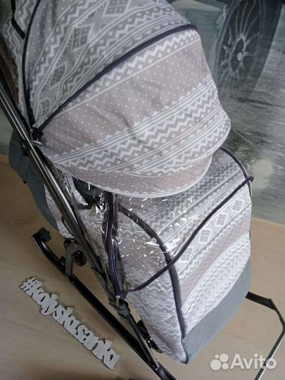 Новые Санки-коляска