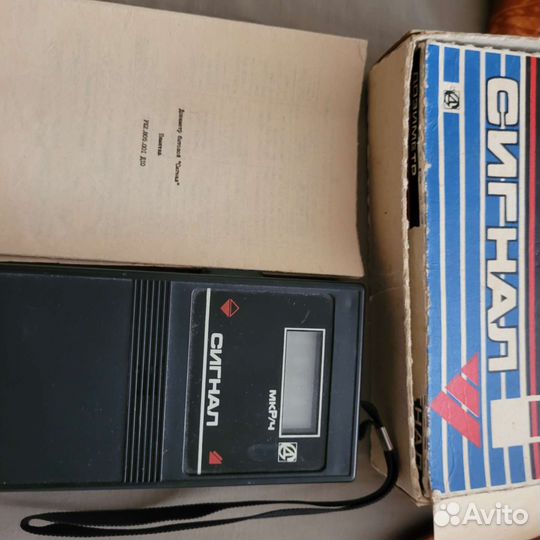 Дозиметр радиации Сигнал