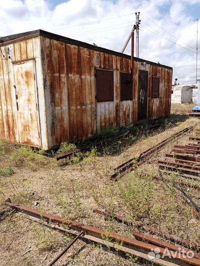 Вагончик бытовка бу металлическая