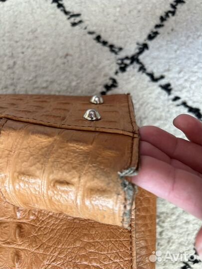 Сумка натуральная кожа винтажная