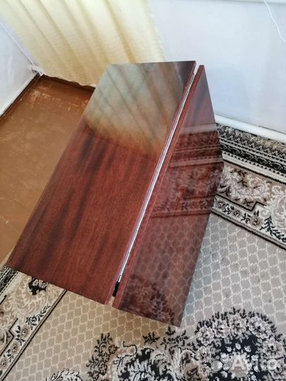 Стол-тумба СССР раскладной полированный