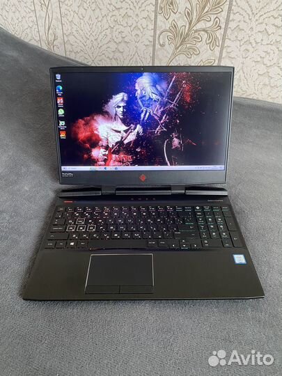 Игровой ноутбук HP Omen 15(IPS/i7/16/1256Gb/2070)