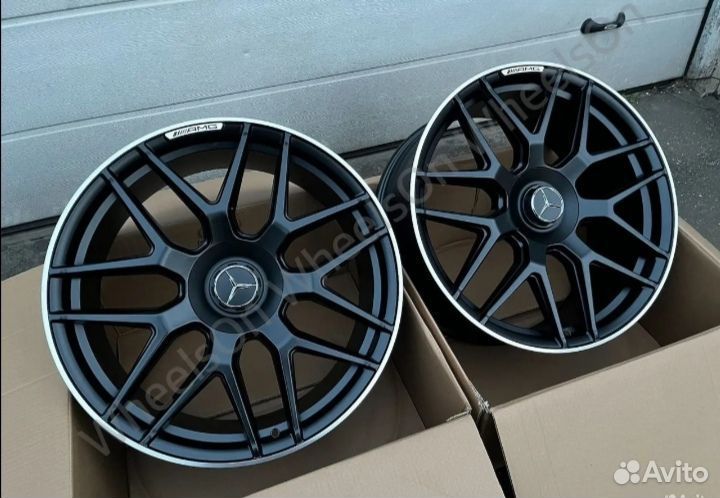 Новые диски R22 5/130 Mercedes G Class Гравировка