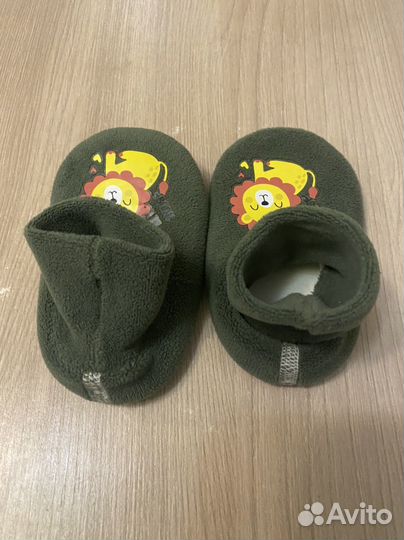 Носки тапочки противоскользящие 12 см