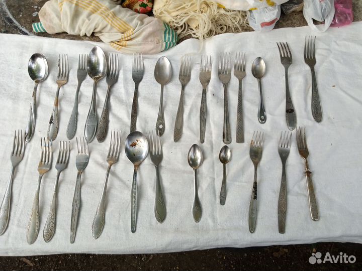Столовые приборы СССР