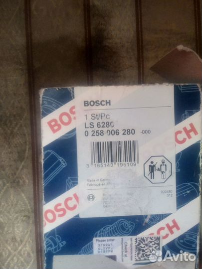 Датчик кислорода bosch 0258006280