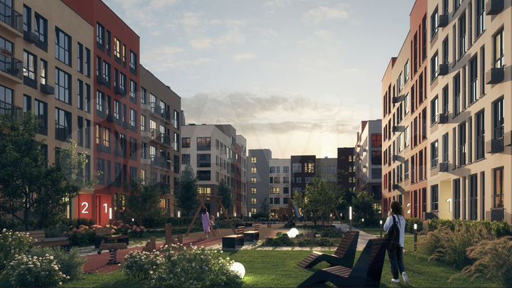 2-к. квартира, 62 м², 1/5 эт.