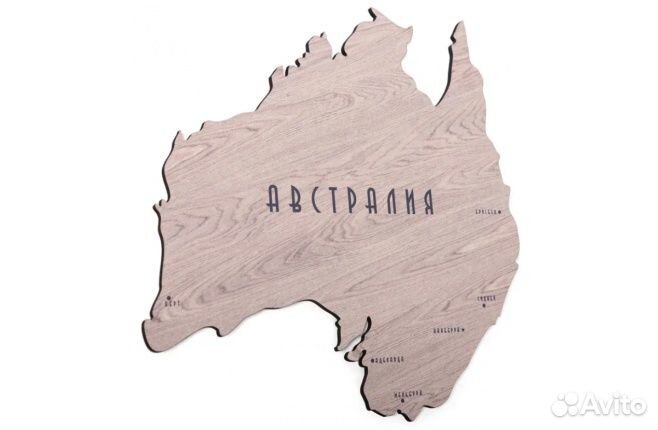 Карта мира объёмная