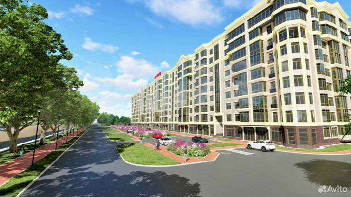 2-к. квартира, 68,5 м², 4/9 эт.