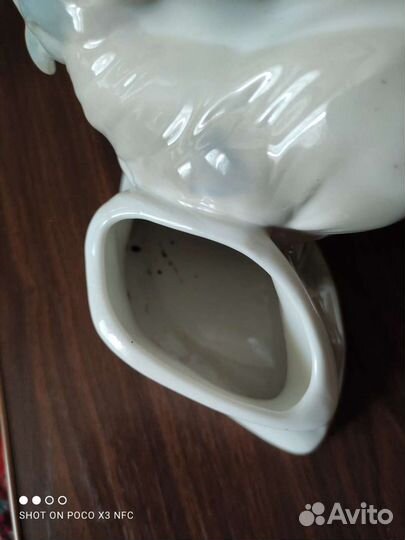 Фарфоровая фигура Петушок карандашница