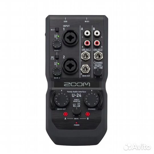 Внешняя звуковая карта Zoom U-24