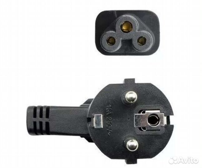 Сетевой кабель питания, 3 пин