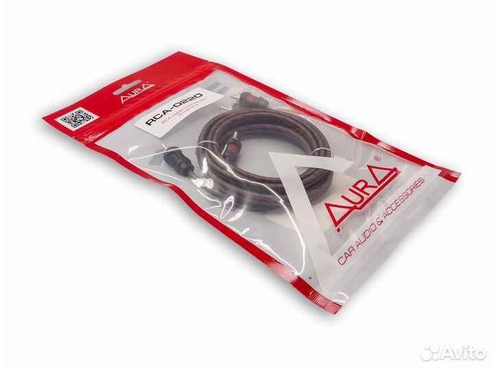 Межблочный кабель Aura RCA-0220 (2м)