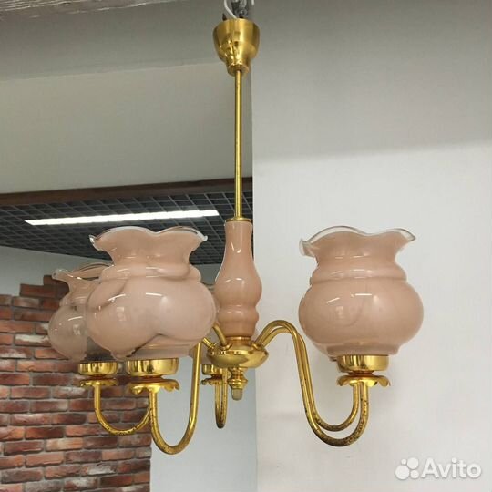 Люстра ретро винтаж СССР