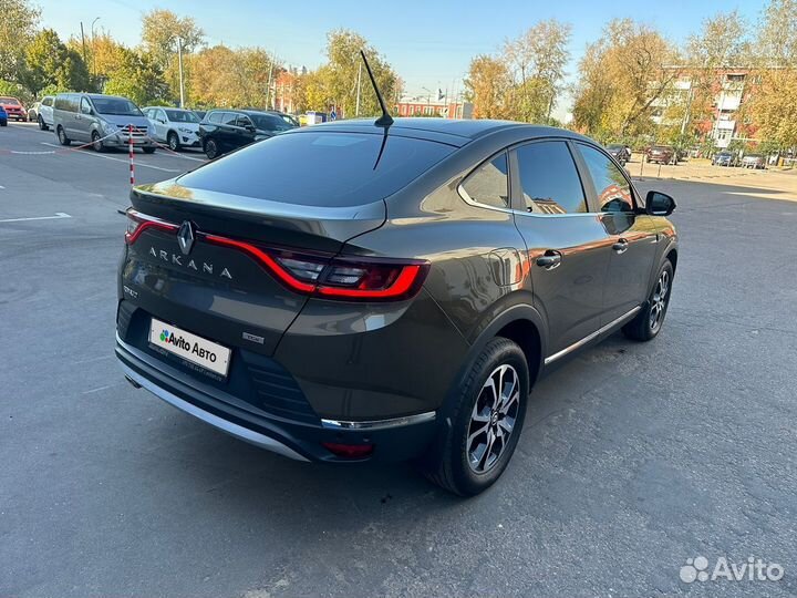 Renault Arkana 1.3 CVT, 2020, 61 430 км