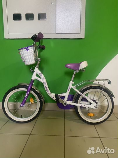 Детский велосипед Novatrack Butterfly 16