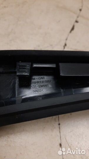 Молдинги лобового стекла левый Hyundai Santa Fe