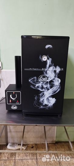 Коптильня горячего копчения бу