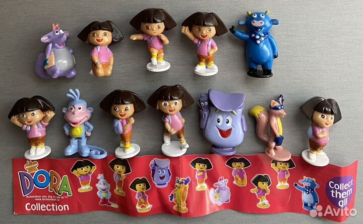 Серии некиндер (Dora, Hamtaro и другие)