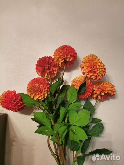 Искусственные цветы 7 шт