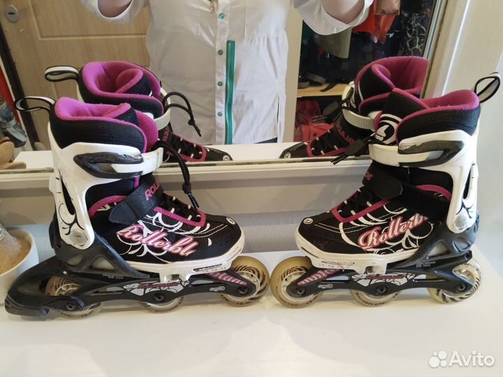 Ролики rollerblade детские 17,5-20,5 см (4-9 лет)