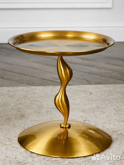 Журнальный стол, золотой