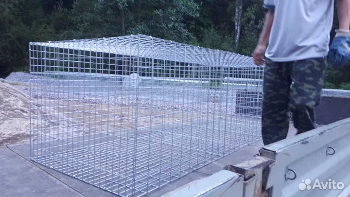 Оцинкованная сетка / Забор под ключ / яч.150х30мм