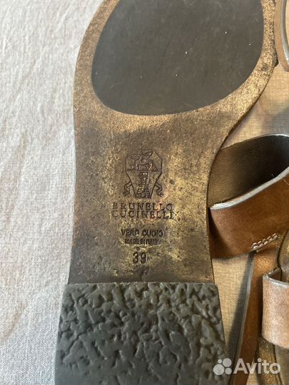 Сандали женские brunello cucinelli оригинал