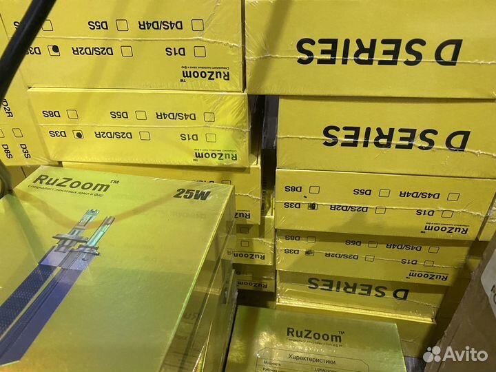 Диодные лампы под ксенон D1S D2S D3S D4S D5S D2/4R