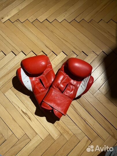 AML боксерские перчатки 10 oz кожа