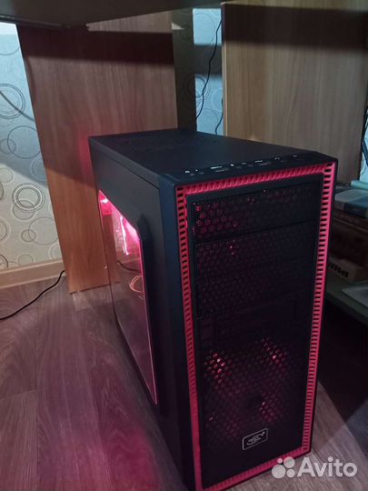Игровой компьютер i3 9100f/z390/16гб/gtx1070