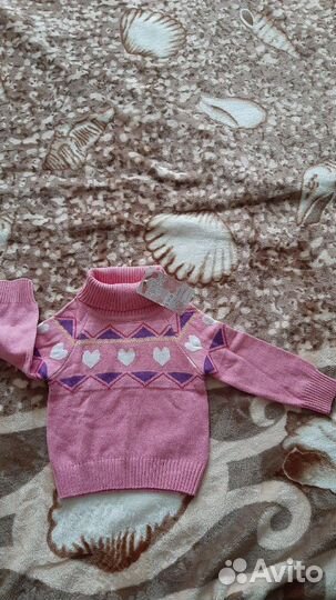 Водолазка,свитер,кофта новая с этикеткой 9-12мес