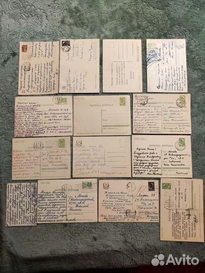 Открытки винтажные.СССР. 50-60 г