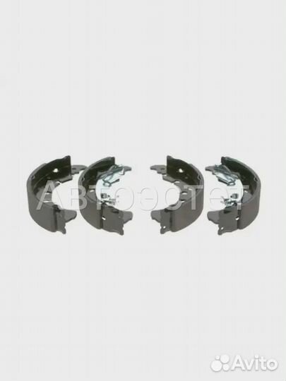 Тормозные колодки барабанные задний мост 0 986 487 702
