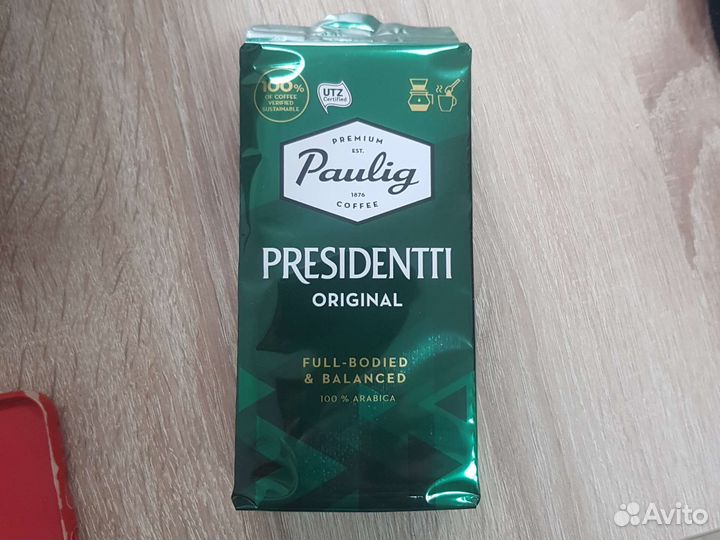 Кофе Pauling Presidentti Original 100250гр