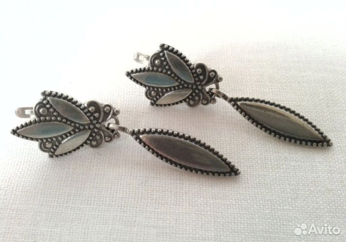 Серьги серебро 925