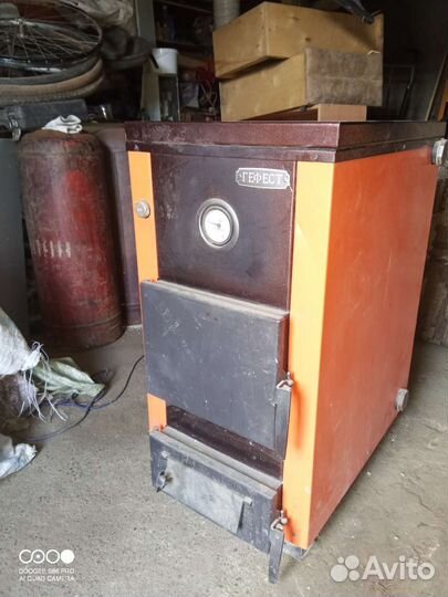 Твердотопливный котел длительного горения бу
