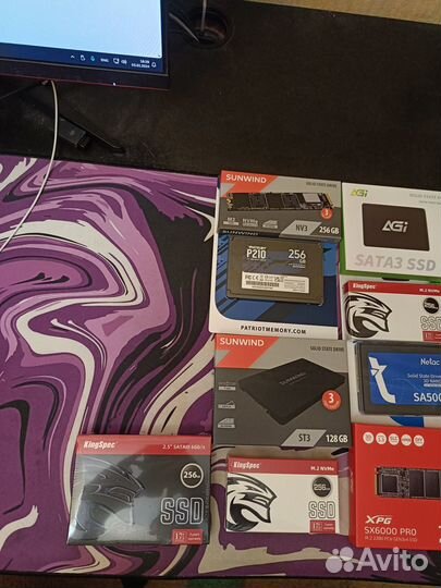 SSD диски новые 120/256/512