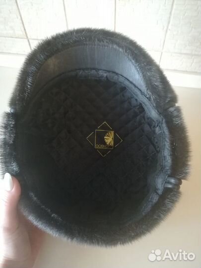 Меховая мужская кепка