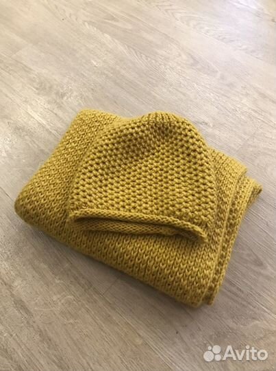 Комплект шапка и шарф zara