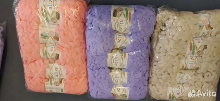 Пряжа alize puffy