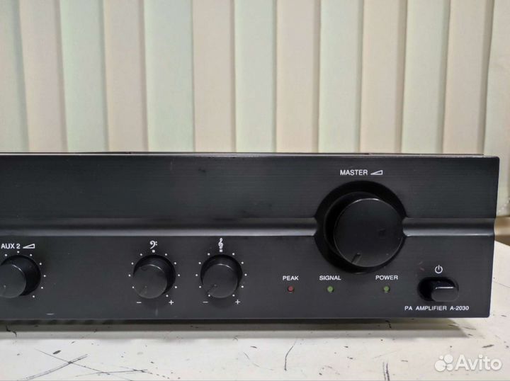 Усилитель мощности TOA A-2030H (30 Вт, 100В)