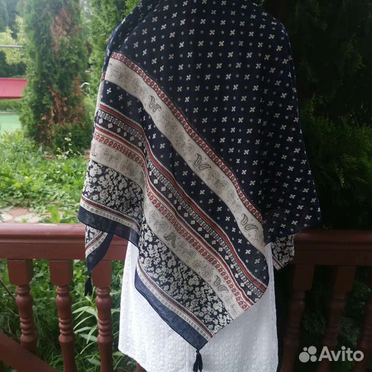 Большой хлопковый платок