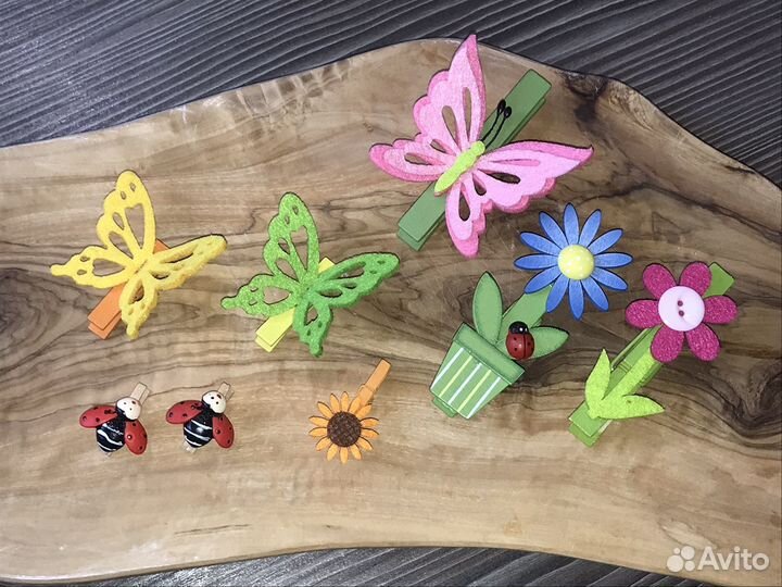 Комплект декоративных прищепок 