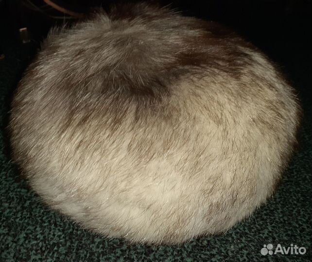 Шапка меховая песцовая женская новая