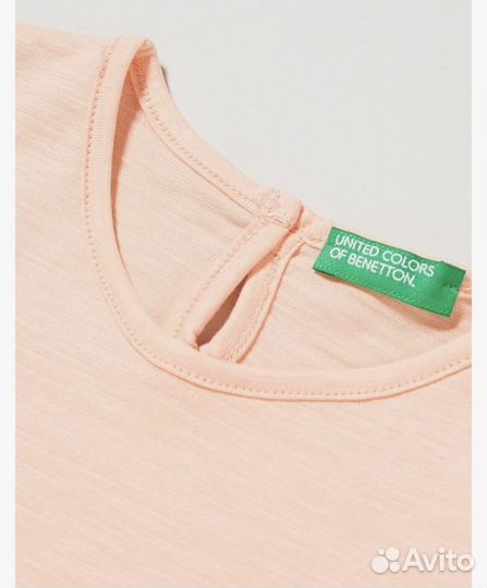 Benetton 104 Футболка детская для девочки новая