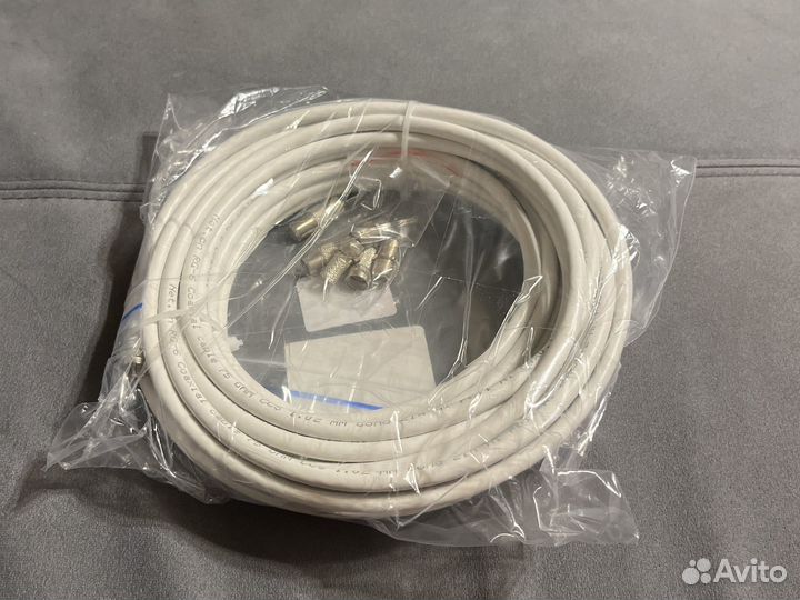 Кабель антенный 75 Ом 2х10м