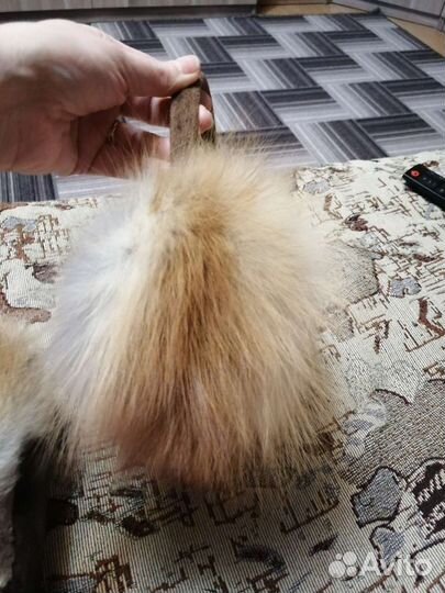 Меховые наушники